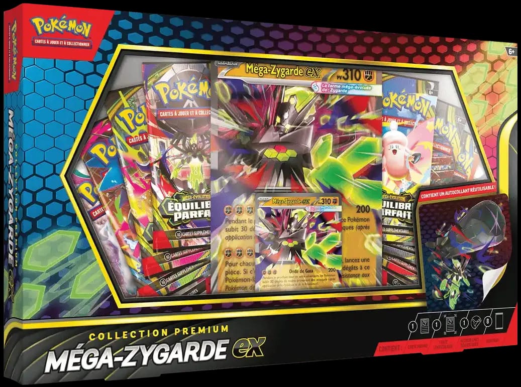 Mega Zygarde-ex Méga Premium Collection
