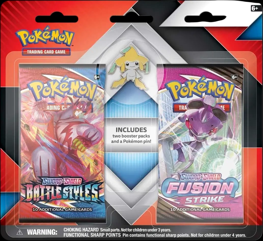 Jirachi Collector's Pin 2-Pack Blister