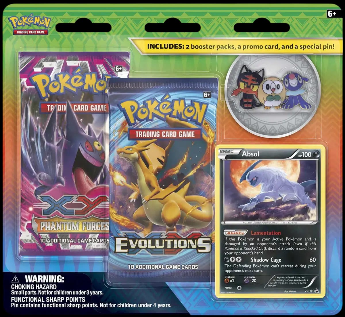 Alola Collector's Pin 2-Pack Blister