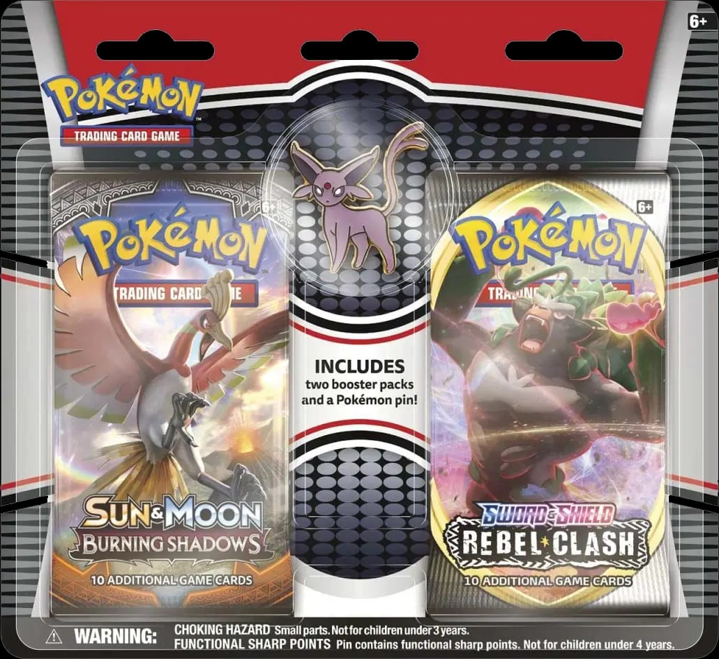 Espeon Pin 2-Pack Blister