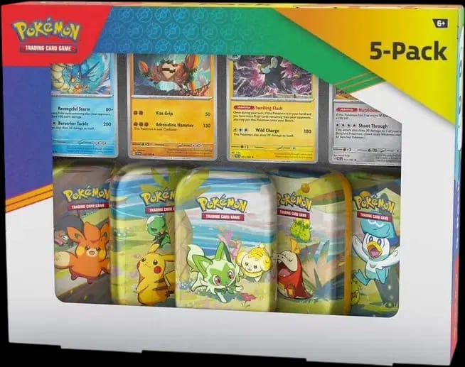 Costco Paldea Friends Mini Tin 5-Pack