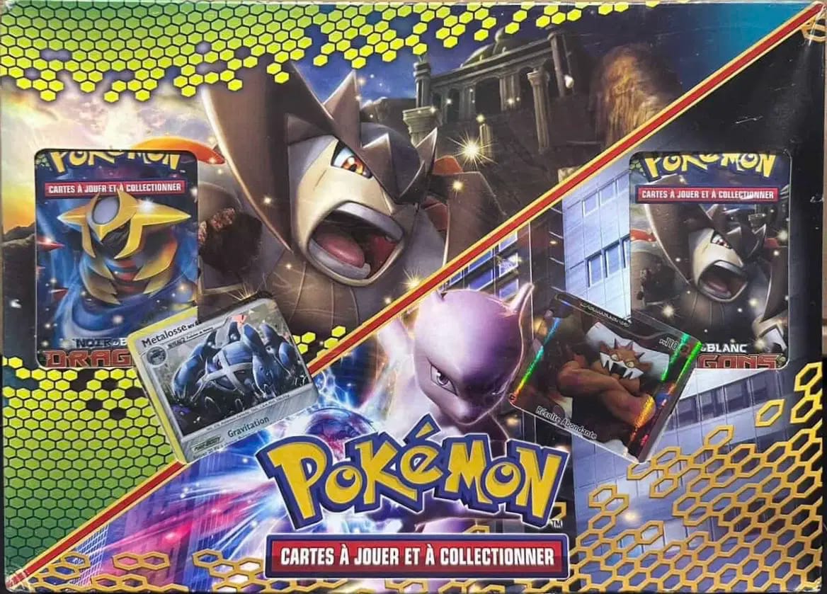 Coffret Noir & Blanc Dragons Exaltés Métalosse