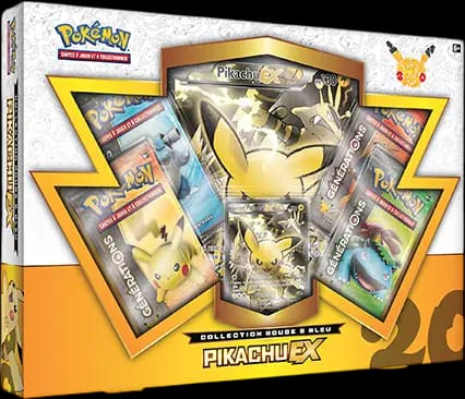 Pikachu-EX Red & Blue Collection