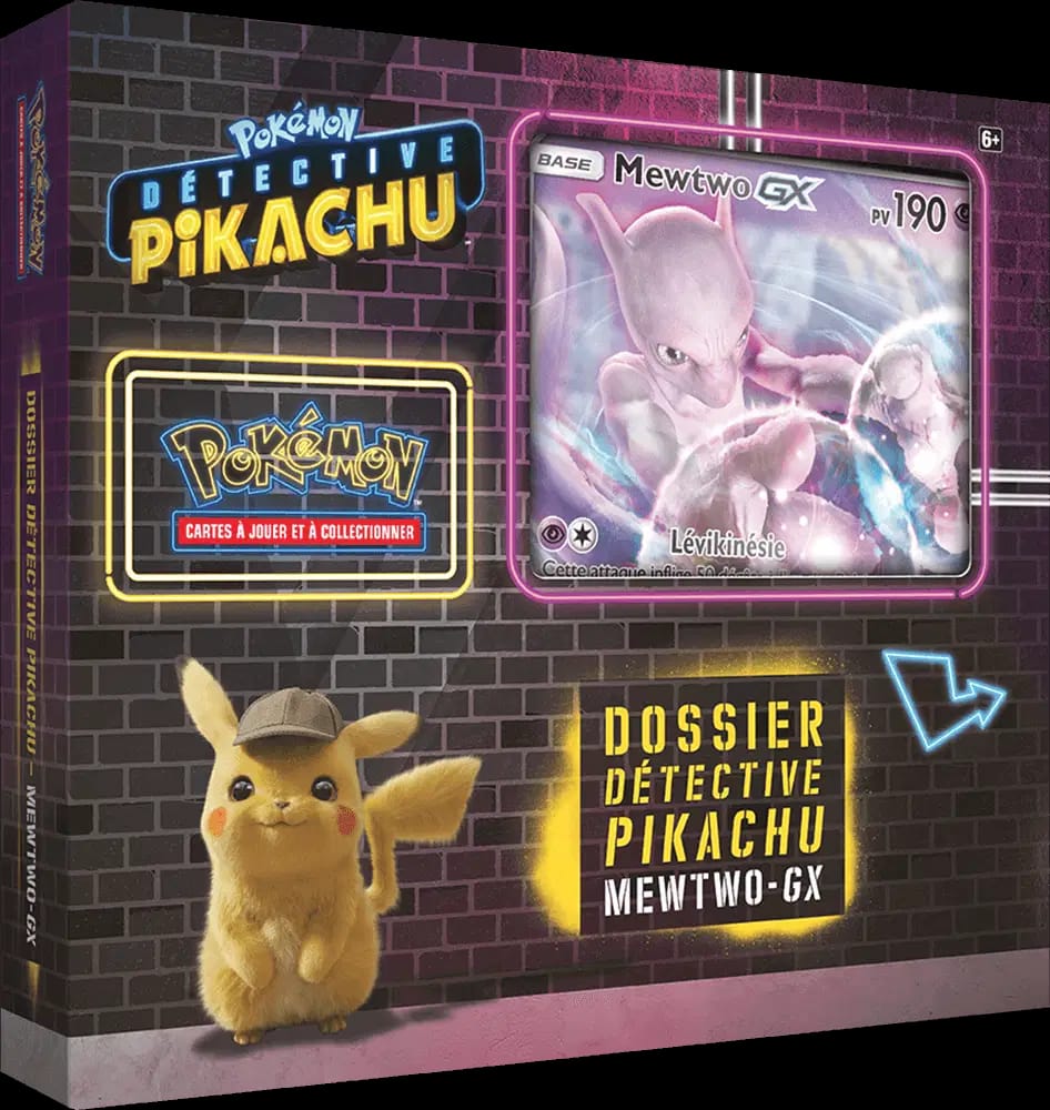 Detective Pikachu Mewtwo-GX Case File