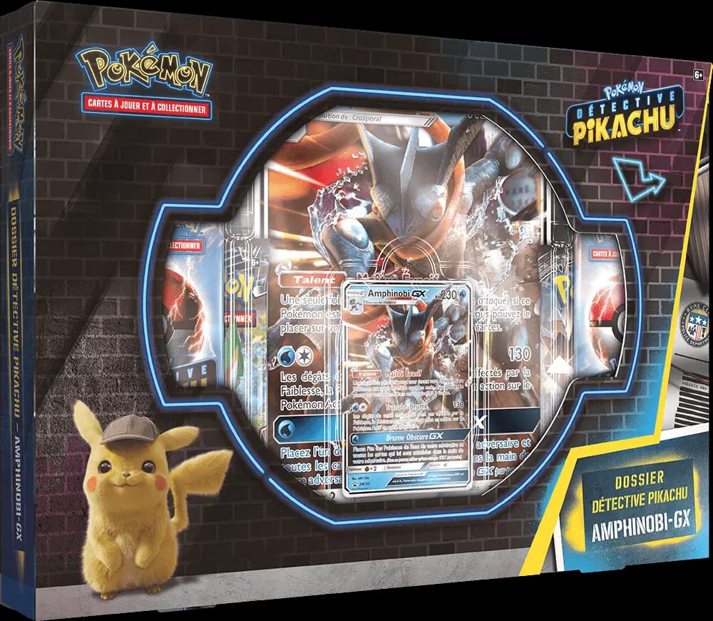 Detective Pikachu Greninja-GX Case File