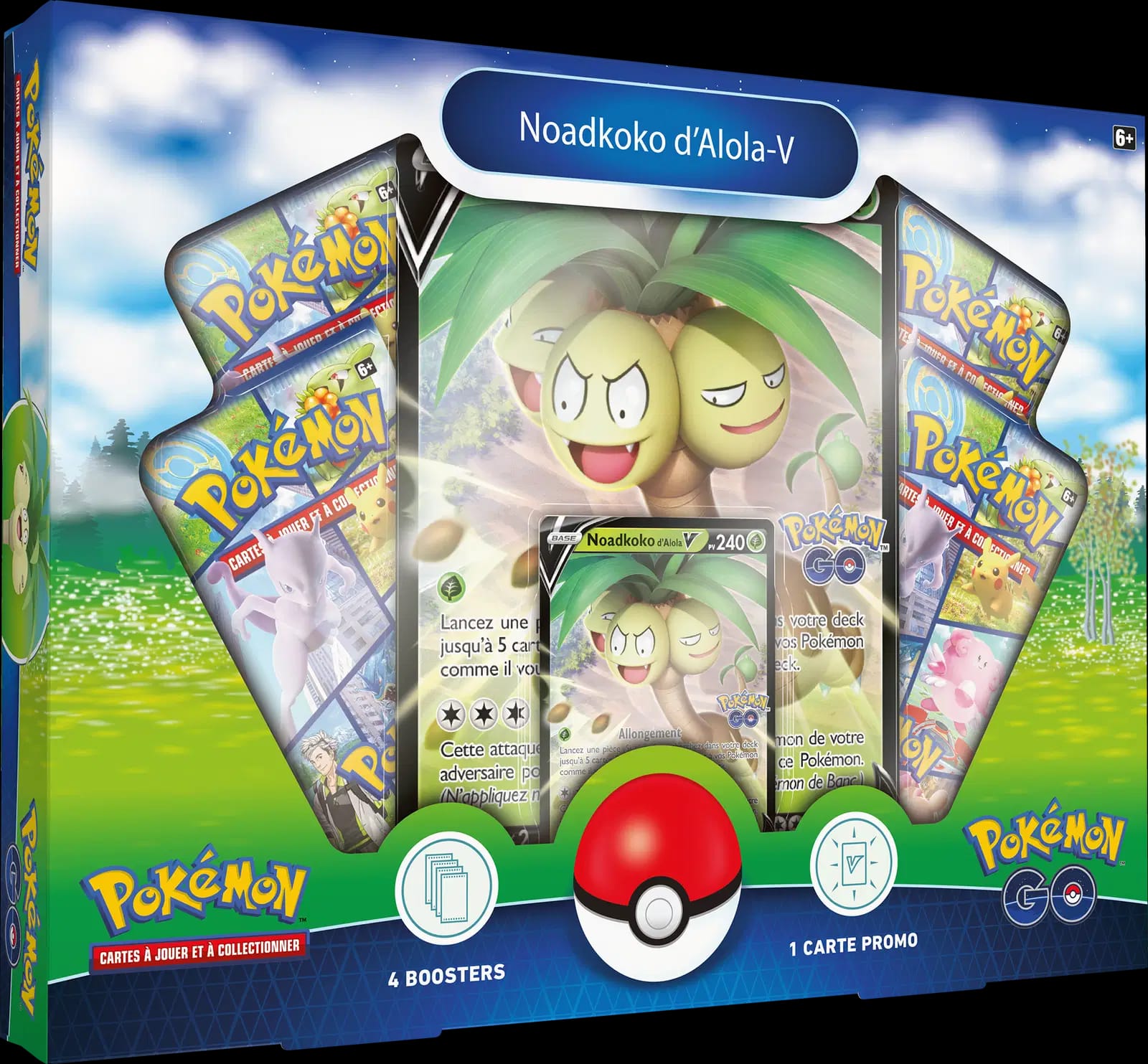 Pokémon GO Collection - Alolan Exeggutor V