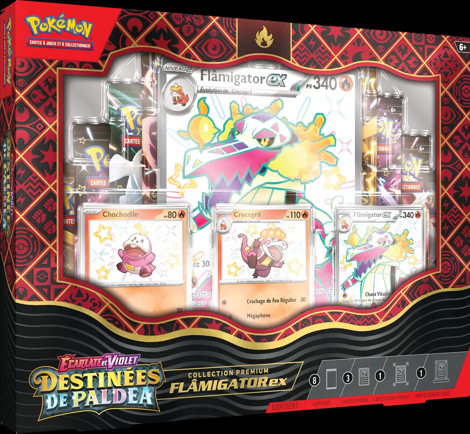 Paldean Fates Premium Collections Skeledirge-ex