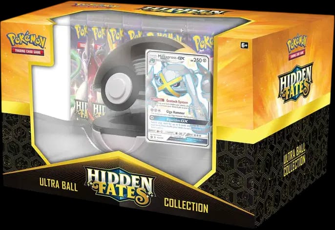 Hidden Fates Ultra Ball Collection - Shiny Metagross-GX