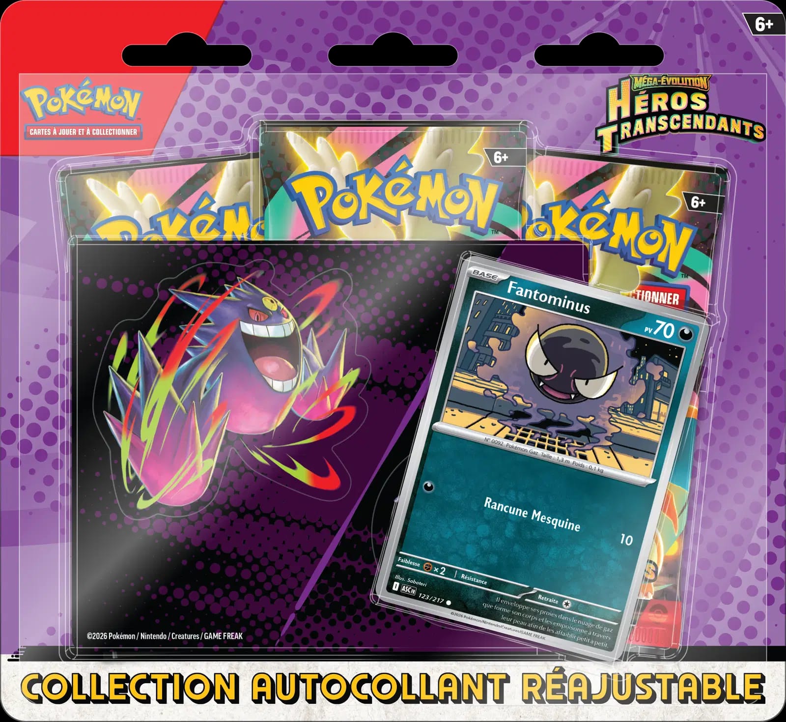 Ascended Heroes - Tech Sticker Collections - Gastly