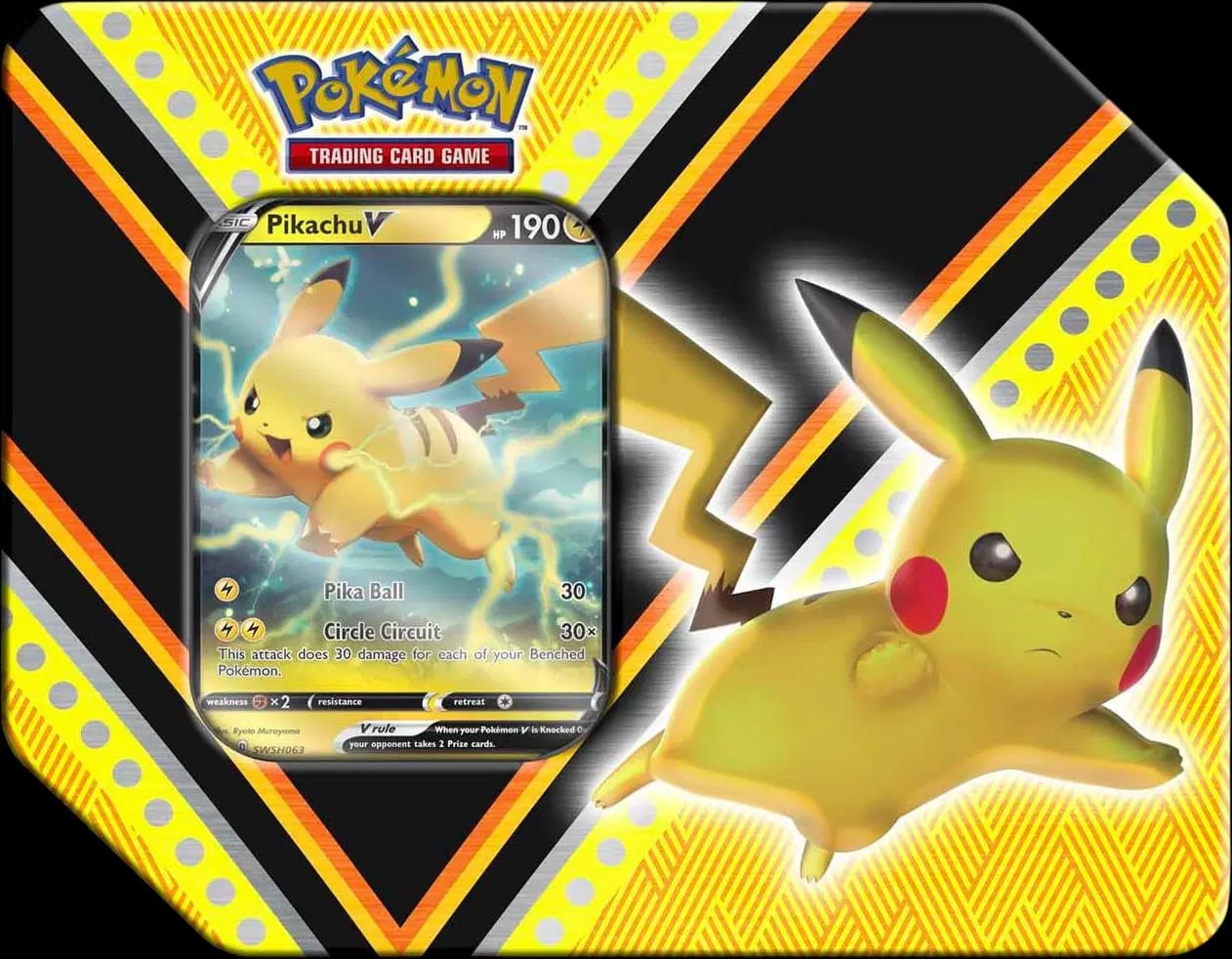 V Powers Tin Pikachu-V 🇺🇸