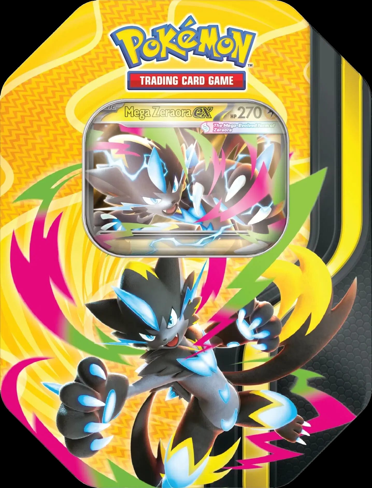 Mega Forces Mega Zeraora ex Tin
