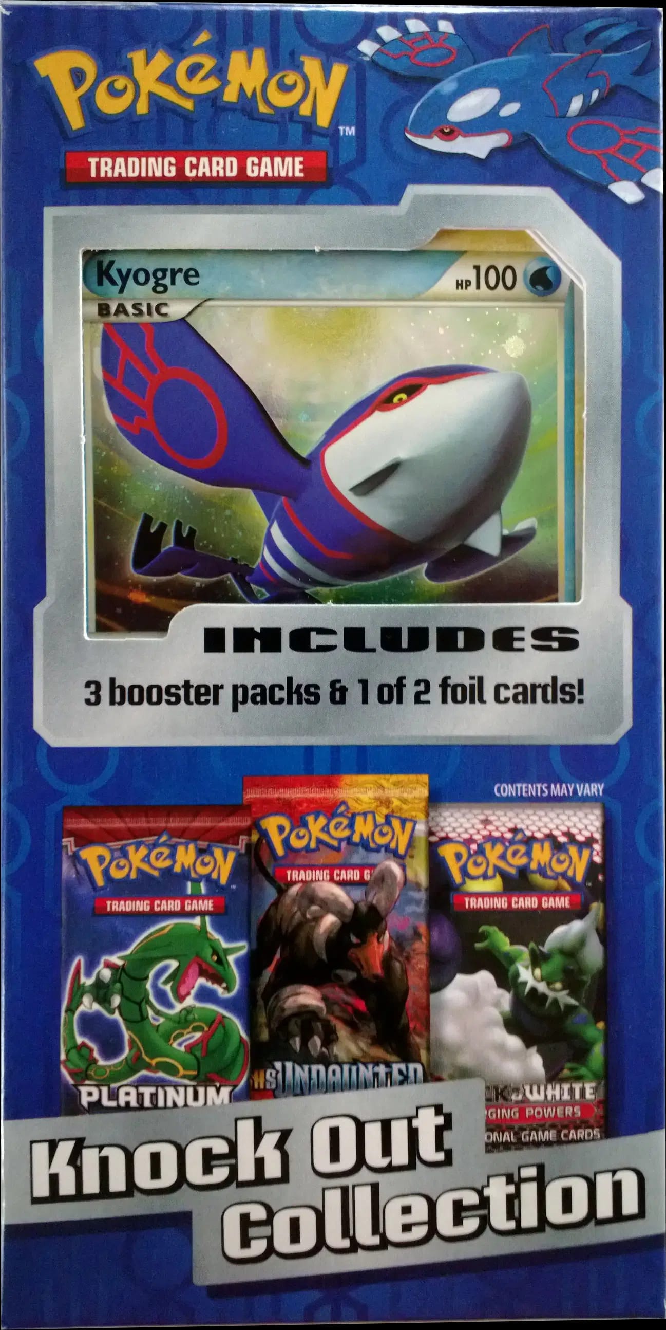 BW Knock Out Collection: Kyogre Collection