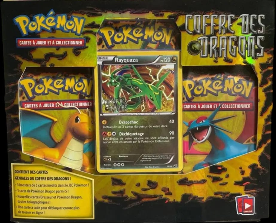 Dragon Vault - Rayquaza Tripack Blister