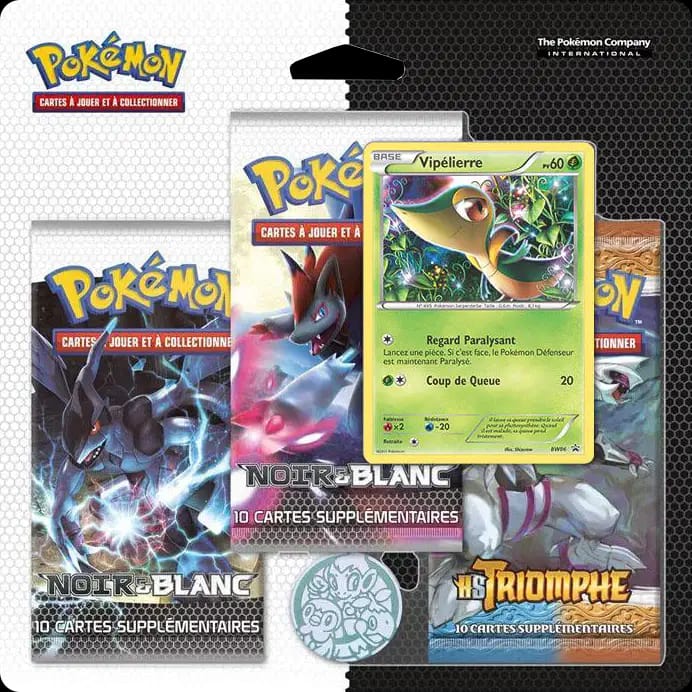 Black and White Snivy 3-Pack
