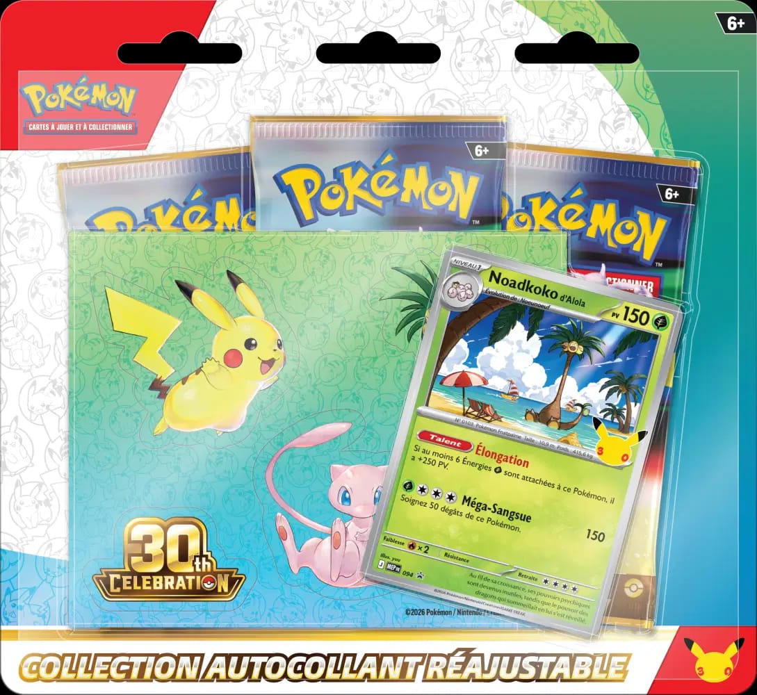 Tech Sticker Collection - 30th Celebration - Alolan Exeggutor