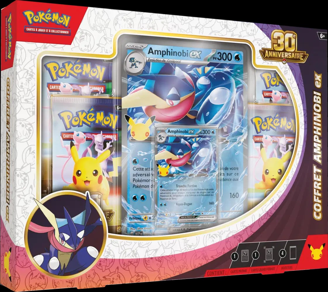 30th Celebration Greninja ex Box
