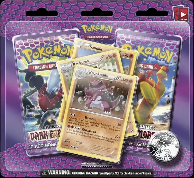Dark Explorers - Krookodile 2-Pack Blister