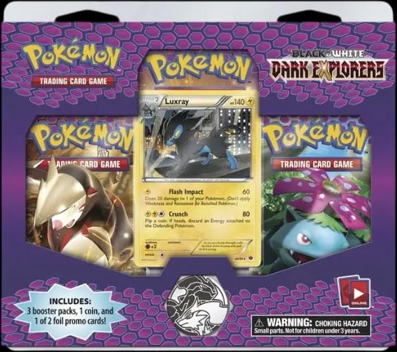 Dark Explorers - Luxray 3-Pack Blister
