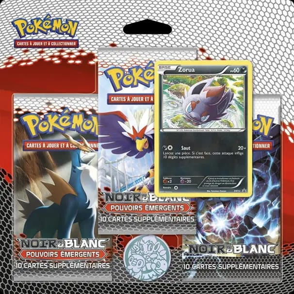Emerging Powers - Three Pack Blister - Zorua
