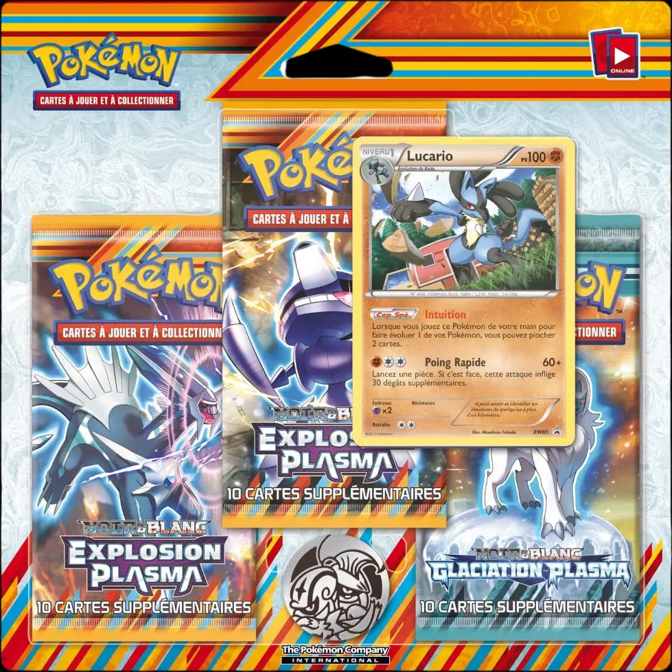 Plasma Blast - Lucario 3-Pack Blister