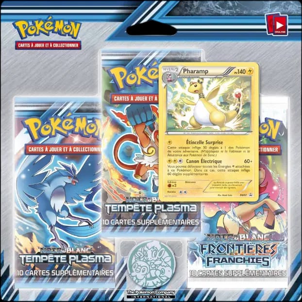 Plasma Storm - 3-Pack Ampharos Blister