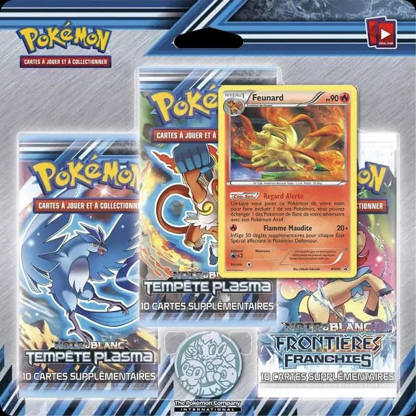 Plasma Storm - Ninetales 3-Pack Blister