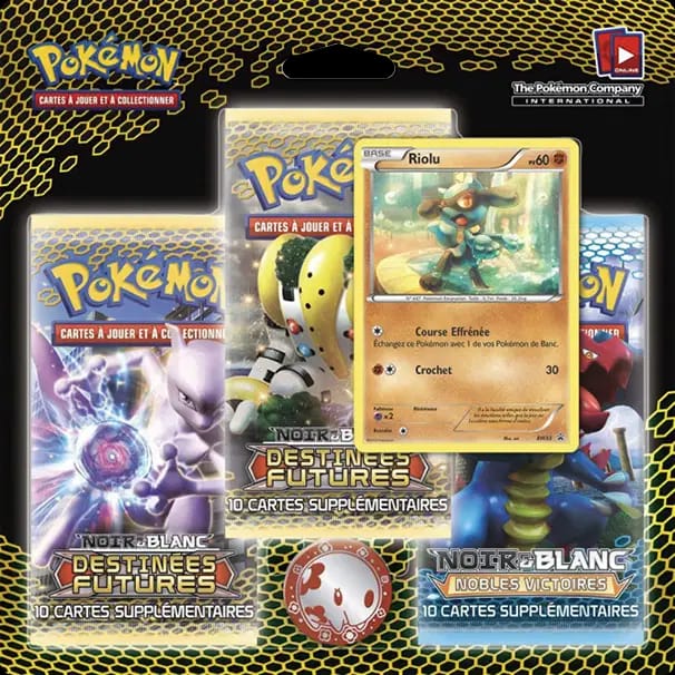 Next Destinies - Riolu 3-Pack Blister
