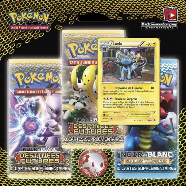 Next Destinies - Luxio 3-Pack Blister
