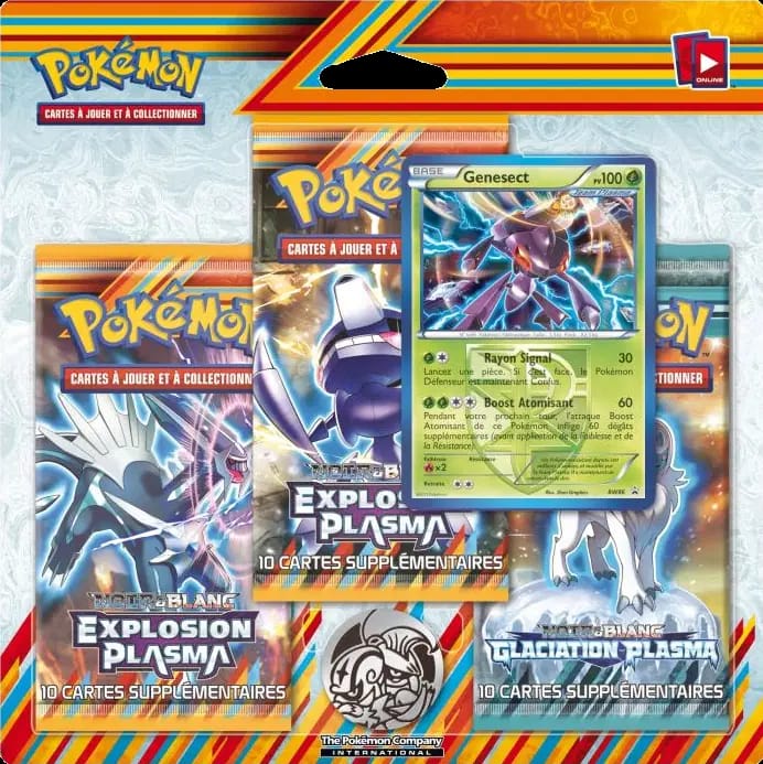 Plasma Blast - Genesect 3-Pack Blister