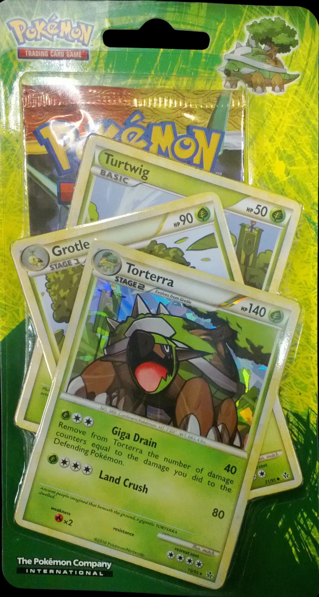 Torterra Pokémon Evolutions Pack