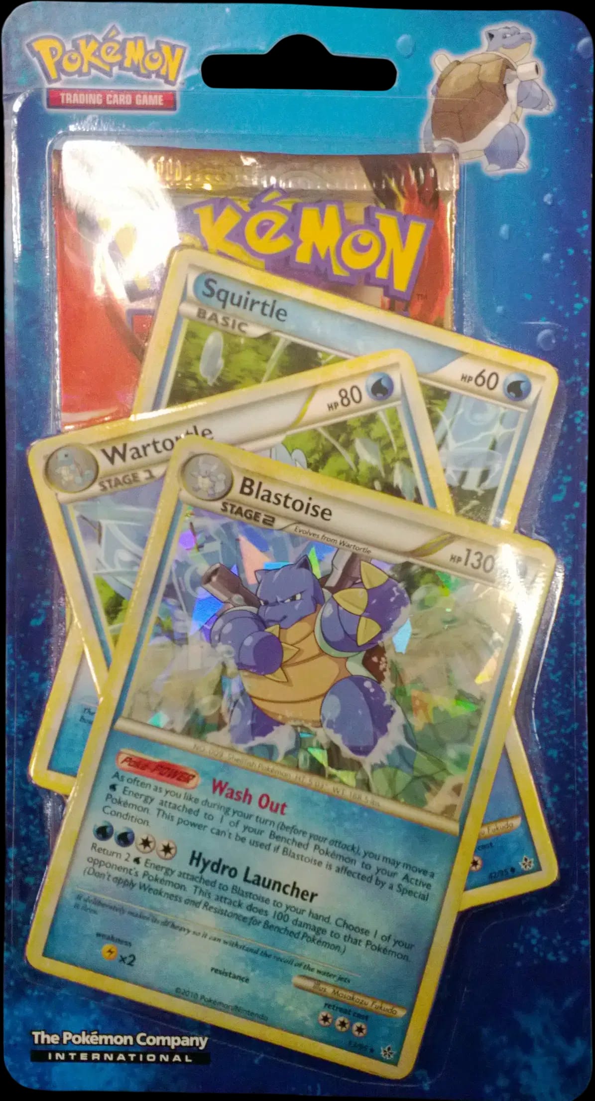 Blastoise Pokémon Evolutions Pack