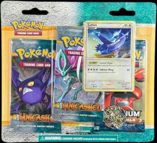 Unleashed Latios 3-Pack Blister