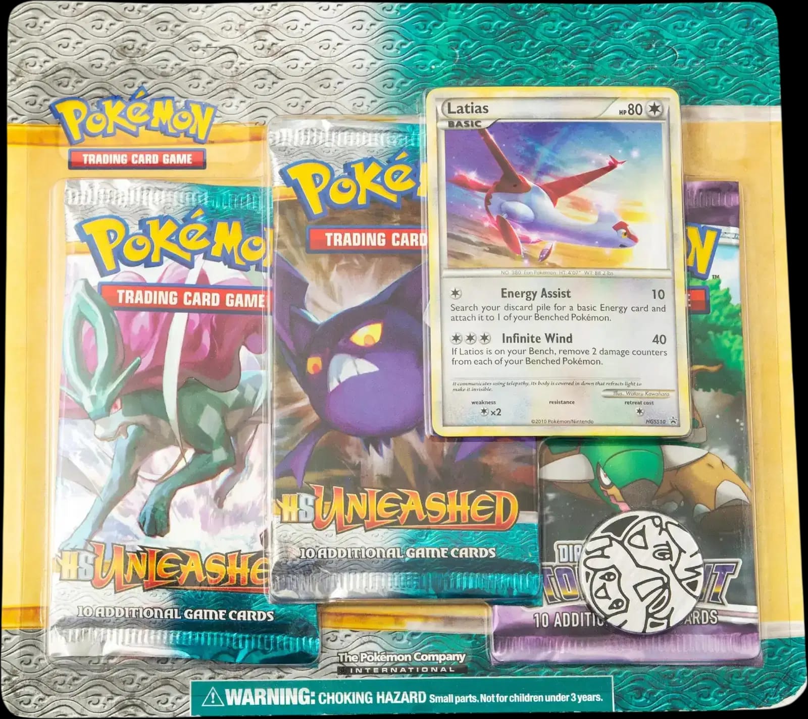 Unleashed Latias 3-Pack Blister