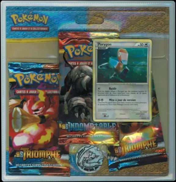 Triumphant Porygon 3-Pack Blister