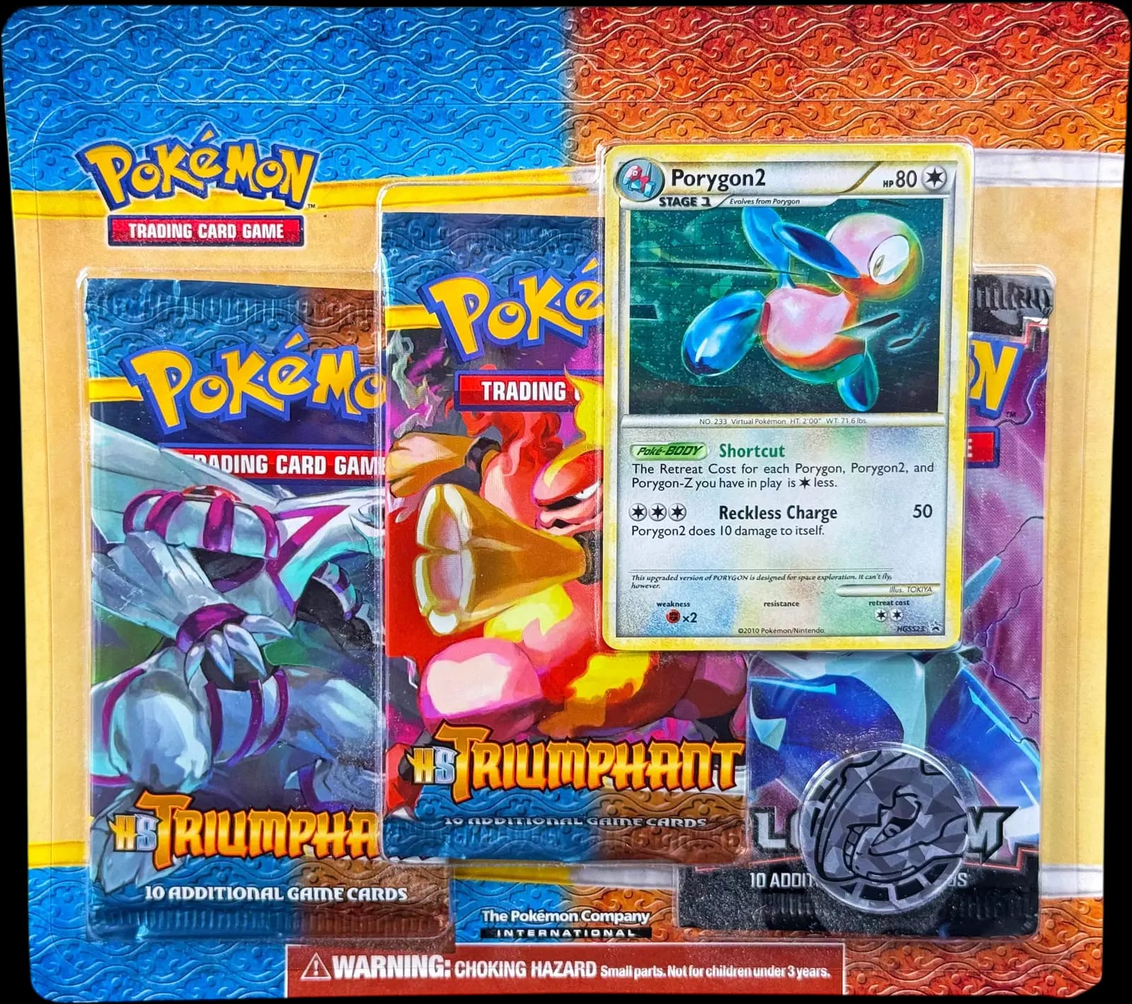 Triumphant Porygon2 3-Pack Blister