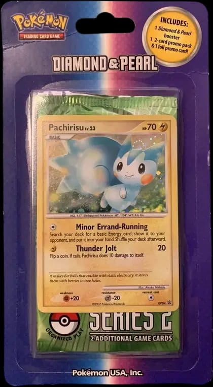 Diamond & Pearl Pachirisu 2-Pack Blister
