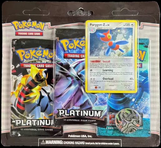 Platinum Porygon-Z 3-Pack Blister