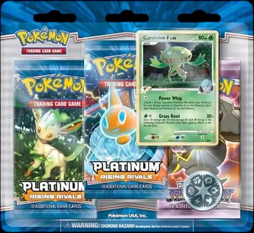 Rising Rivals Carnivine 3-Pack Blister