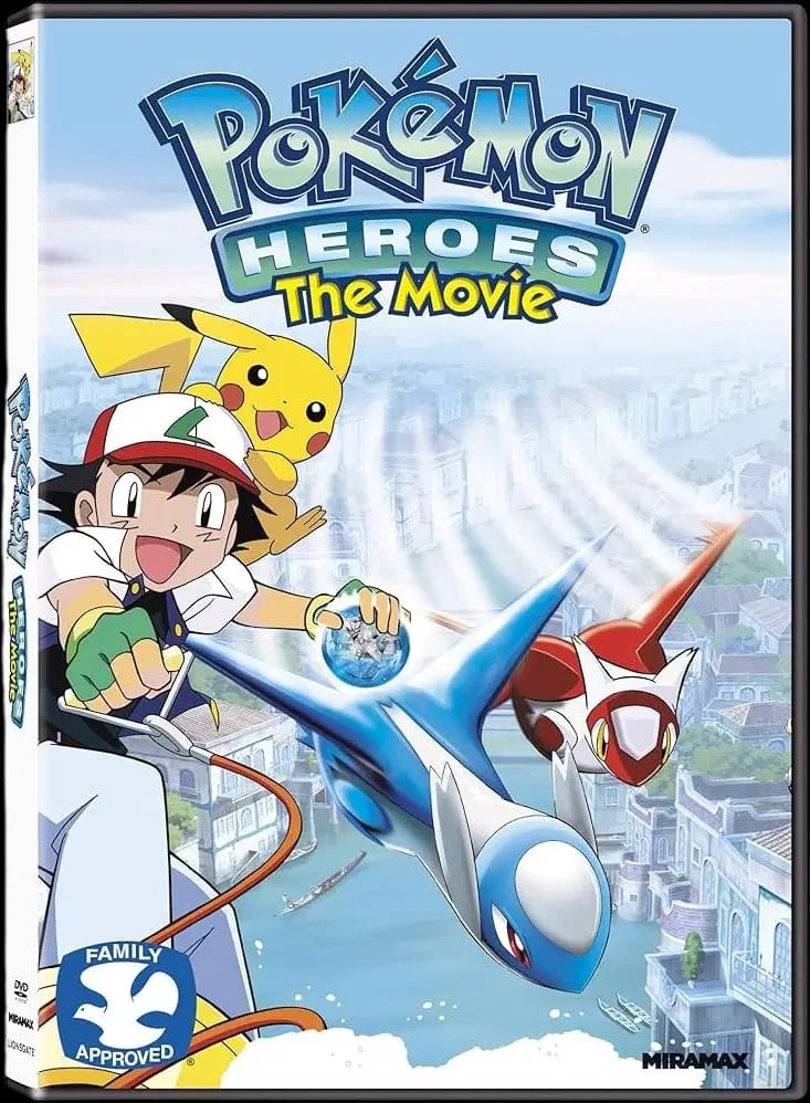 Pokémon Heroes: The Movie DVD