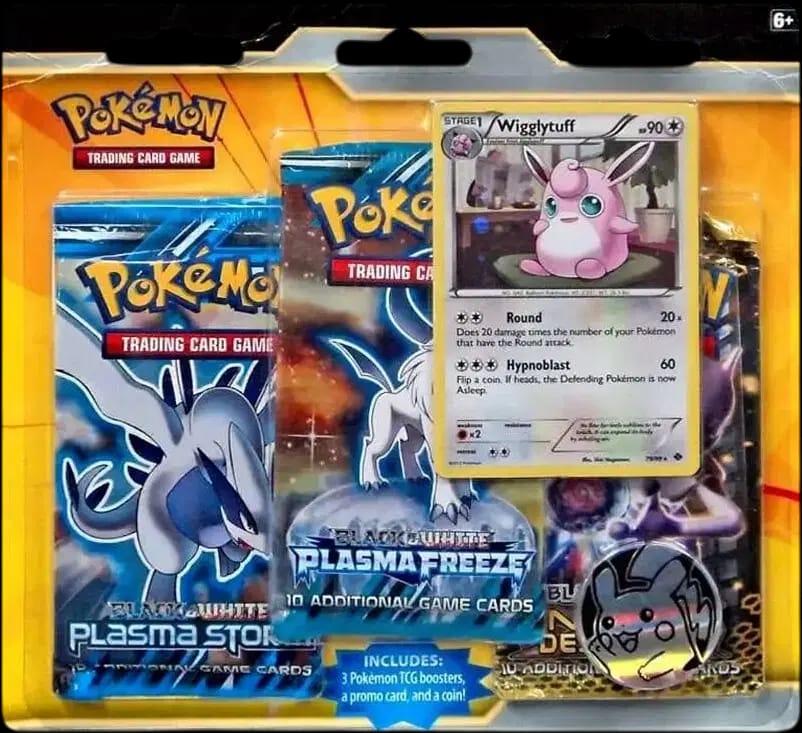 Plasma Storm - Wigglytuff 3-Pack Blister