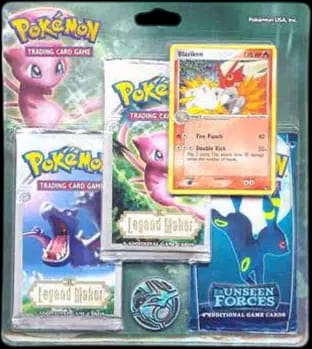EX Legend Maker - Blaziken 3-Pack Blisters