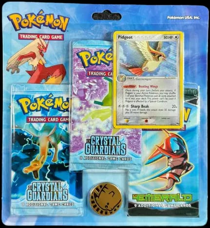 EX Crystal Guardians - Pidgeot 3-Pack Blisters