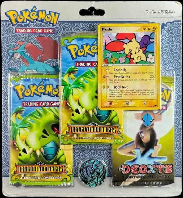 EX Dragon Frontiers - Plusle 3-Pack Blister