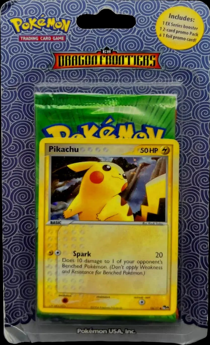 EX Dragon Frontiers - Pikachu Blister