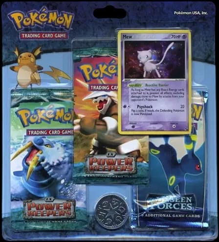 EX Power Keepers - Mew 3-Pack Blister