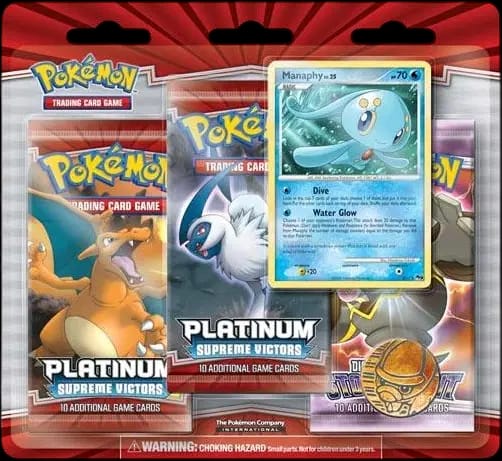 Supreme Victors - Manaphy 3-Pack Blister