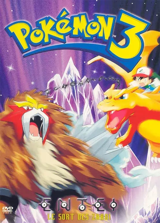 Pokémon 3 : Spell of the Unown: Entei DVD