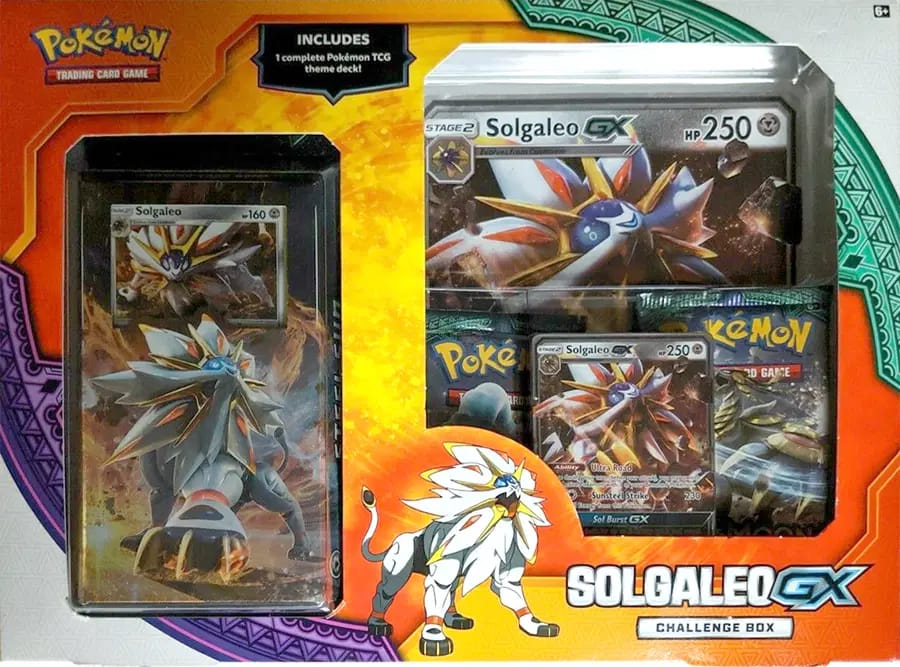 Solgaleo-GX Challenge Box + Jumbo