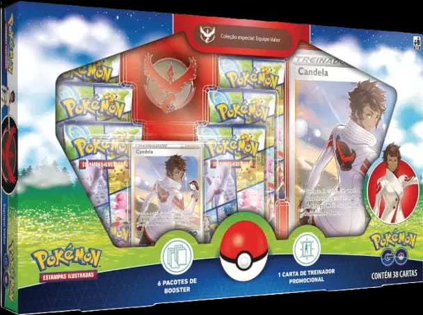 Pokémon GO Coleção Especial: Equipe Valor 🇧🇷