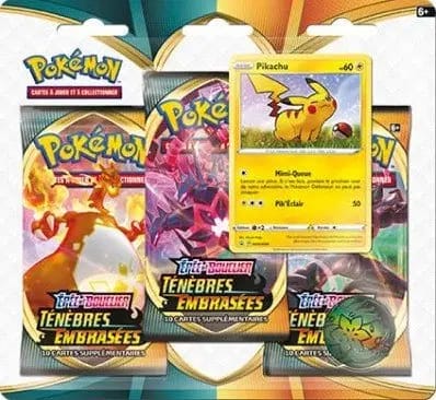 Darkness Ablaze - Three Pack Blister - Pikachu